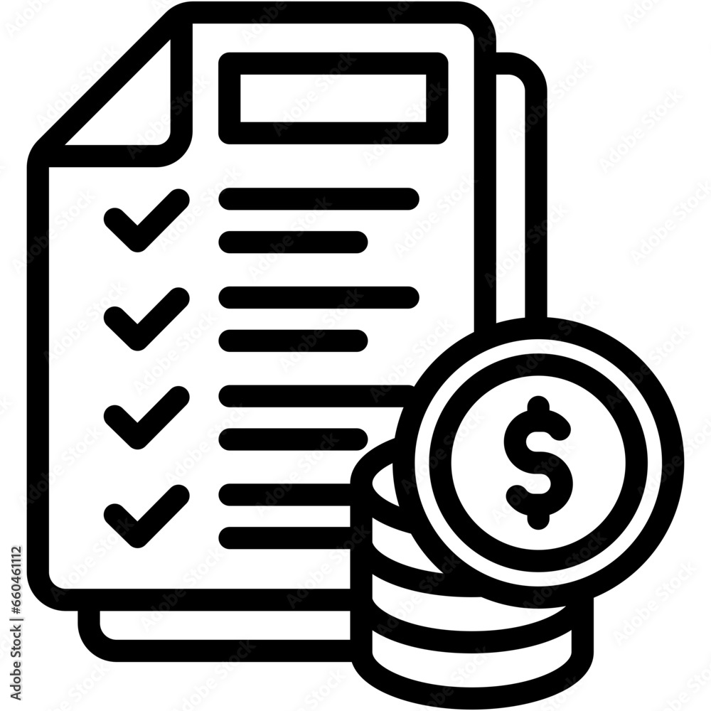 Budget Planning Icon Budget Planning Icon