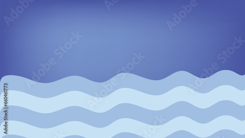 abstract background with sea waves .