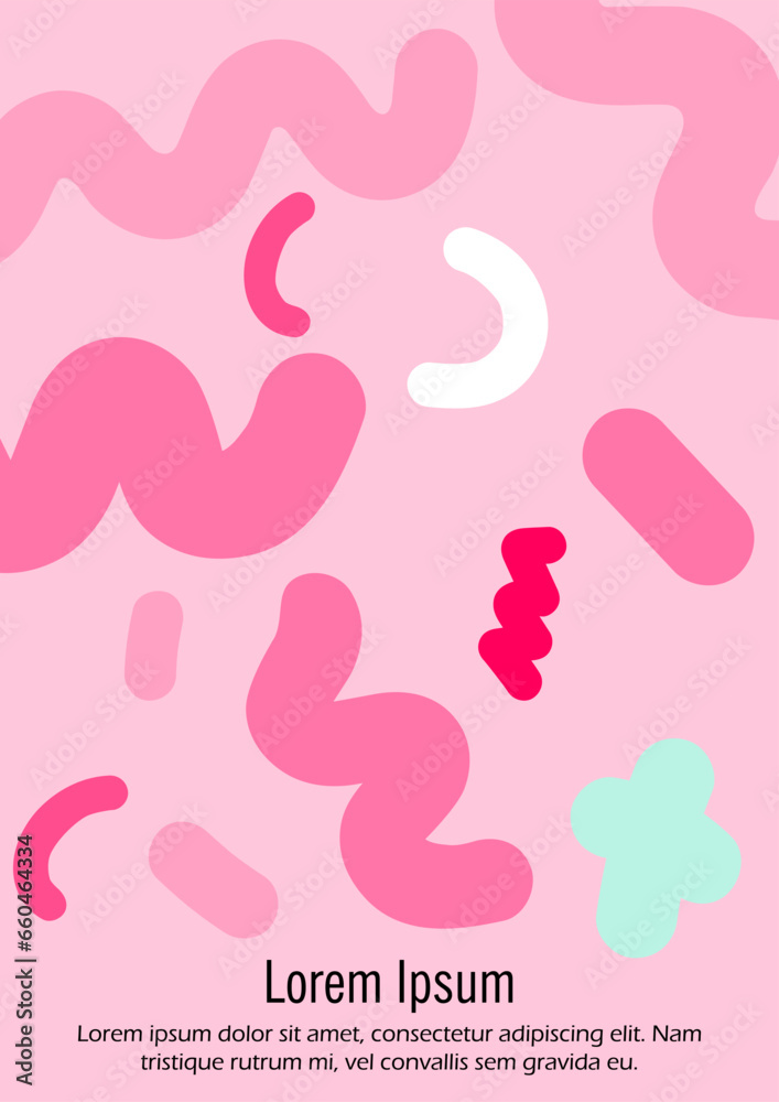 Abstract Minimal Vector Background in Trendy Doodle Style. Vibrant Graphic Print with Dynamic Lines and Geometric Shapes. Set of Vivid Poster 80s - 90s Design for Landing Page, Cover, Brochure. Abstract Minimal Vector Background in Trendy Doodle Style. Vibrant Graphic Print with Dynamic Lines and Geometric Shapes. Set of Vivid Poster 80s - 90s Design for Landing Page, Cover, Brochure.