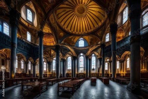 interior of the cathedral of the holy sepulchre