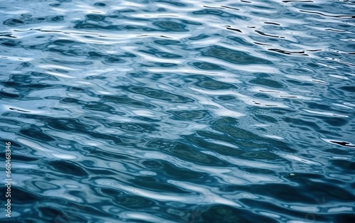 A close up of the water surface. Pattern. Texture. AI  Generative AI