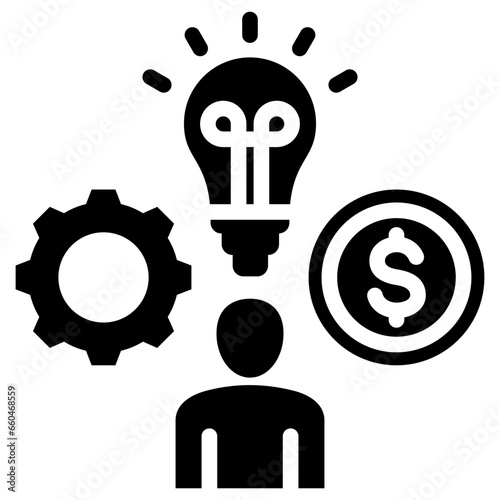 Imagining Glyph Icon