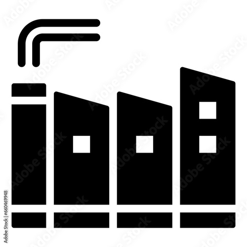 Industry Glyph Icon