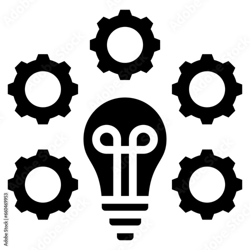 Concept Glyph Icon