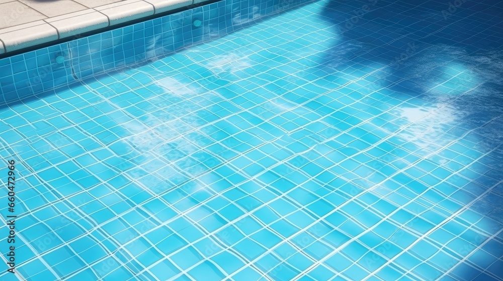 Pool maintenance grid for cleanliness and hygiene