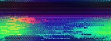 Seamless retro VHS scanlines or TV signal static noise overlay pattern. Television screen or video game pixel glitch damage background texture. Vintage analog grunge dystopiacore backdrop