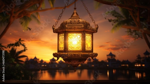 Thai lantern for illumination © vxnaghiyev