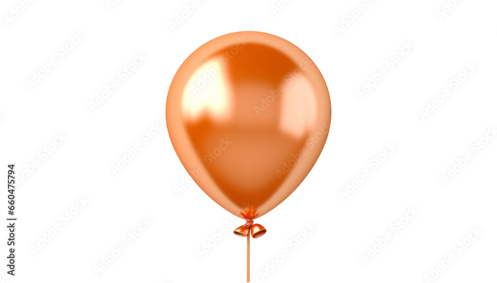 bronze balloon isolated on transparent background cutout bronze balloon isolated on transparent background cutout