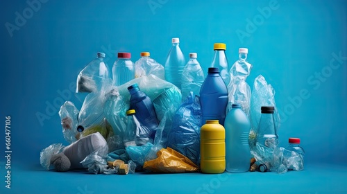 Recycling plastic waste bot...