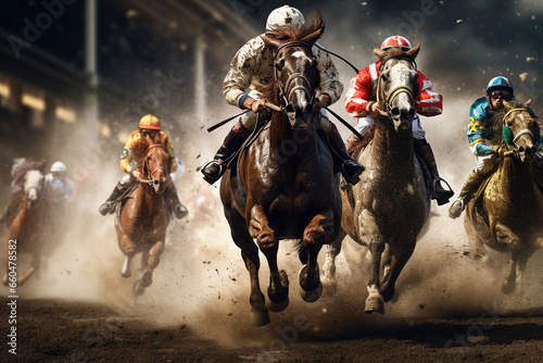 Derby horse racing © arhendrix
