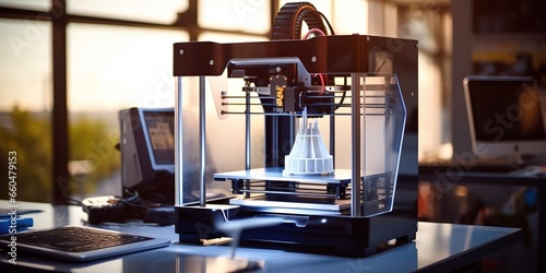 3-D printer for creating medical samples photo