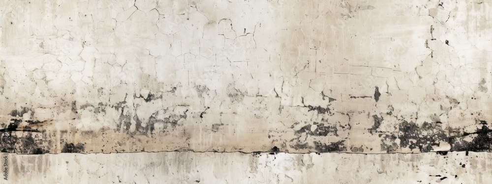 Fototapeta premium Vintage light distressed old photo dust, smudges, scratches, hairs and film grain background texture. Dirty urban grunge black and white retro noise effect