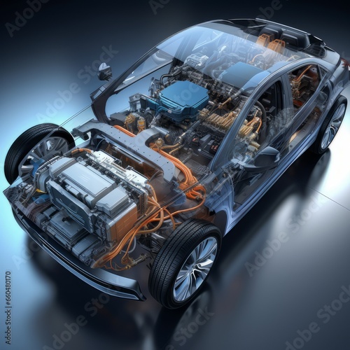 components of an electric car