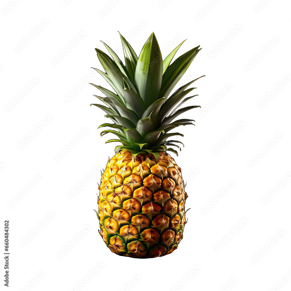 Pineapple is an auspicious fruit in Asia. Created by AI Pineapple is an auspicious fruit in Asia. Created by AI