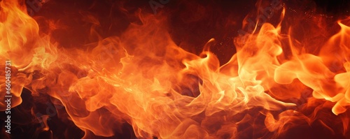 burning fire background close up