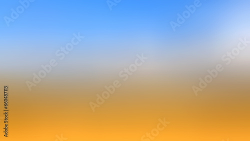 Abstract backdrop bright light blue gray and yellow blurred background.