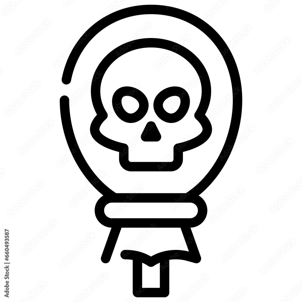 Balloon Halloween Icon Balloon Halloween Icon