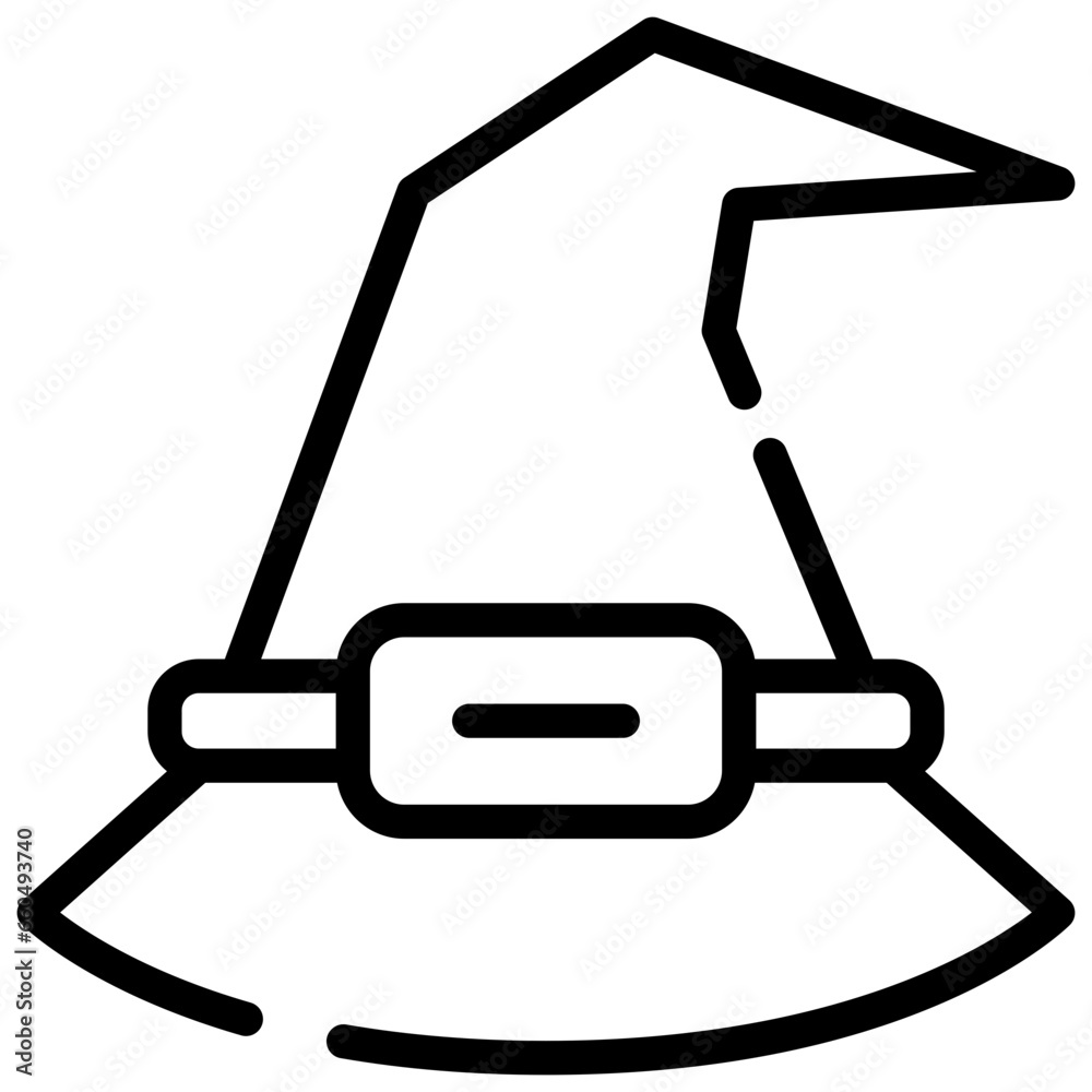 Witch Hat Icon Witch Hat Icon