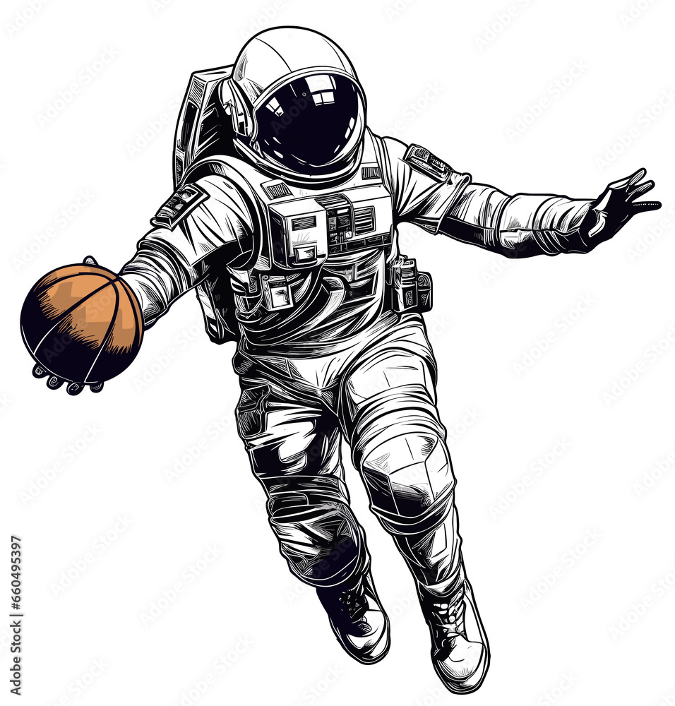 Astronaut Basketball