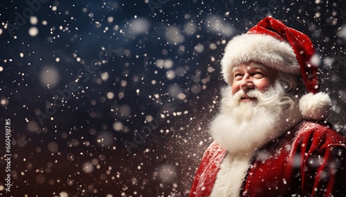 Happy New Year. Santa Claus, character for the holidays. © Яна Деменишина