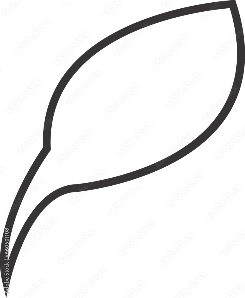 leaf outline icon leaf outline icon