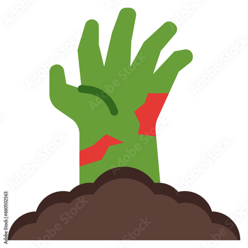 Zombie Hand Icon