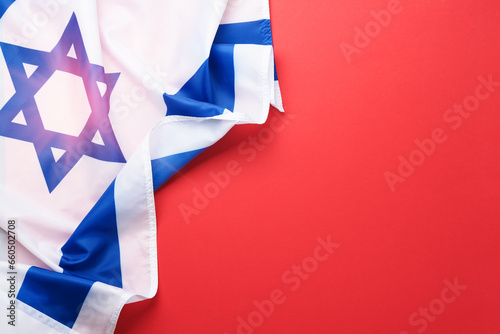 Картината върху платно USA Israel flags