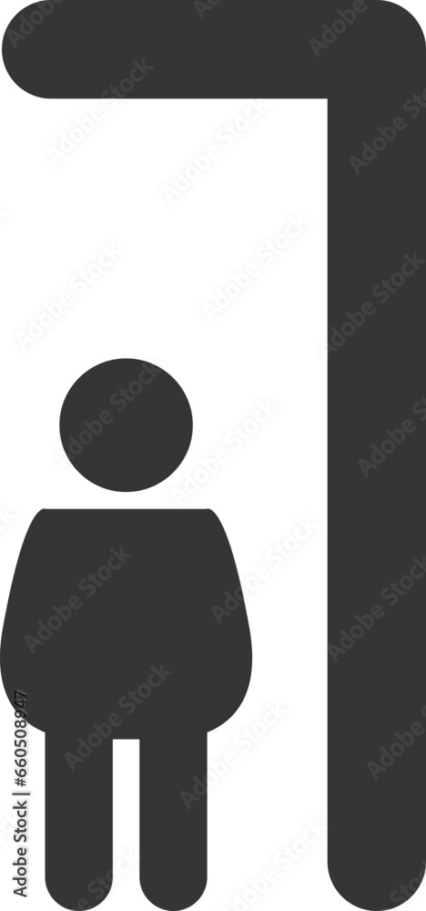 character activities outline icon character activities outline icon