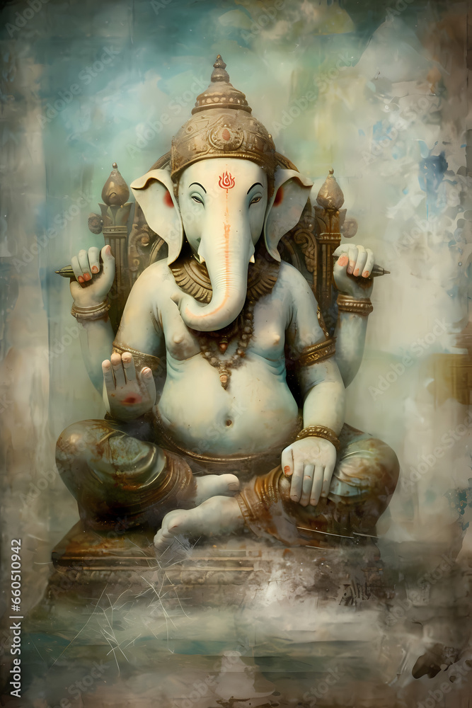 Ganesha! Template / Banner for your best design Ganesha! Template / Banner for your best design