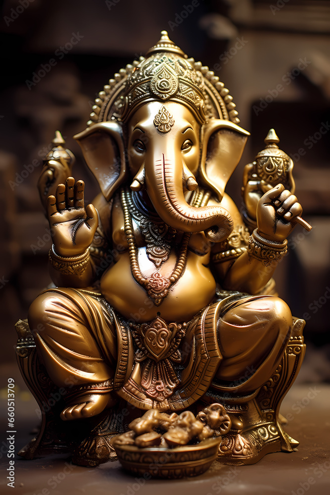 Obraz premium Ganesha! Template / Banner for your best design