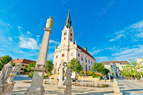 Stadtpfarrkirche Gleisdorf, Steiermark, Österreich, Europa photo