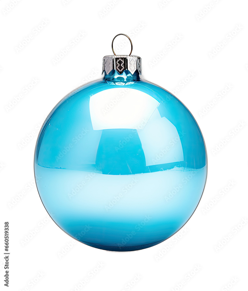 Obraz premium Jingle Bell Joy: A Festive Christmas Tree Toy Extravaganza on Transparent Background