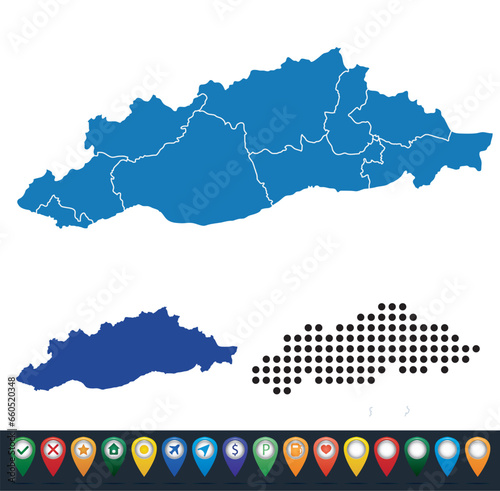 Set maps of Southeastern Anatolia Region
