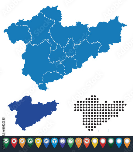 Set maps of Central Anatolia Region