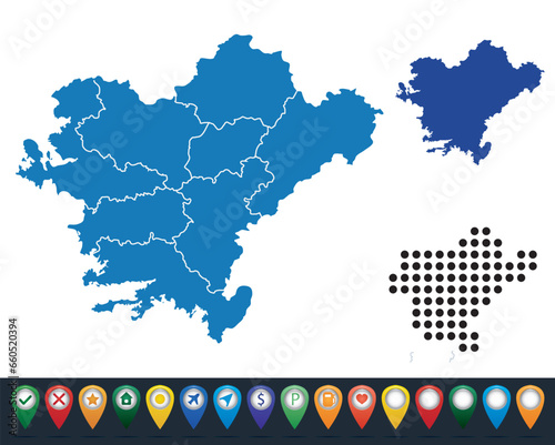 Set maps of Aegean Region