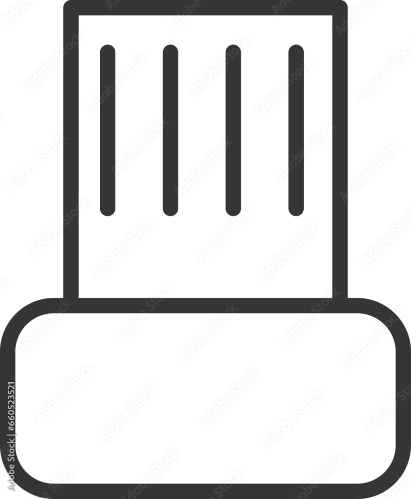 Folder icon black and white outline