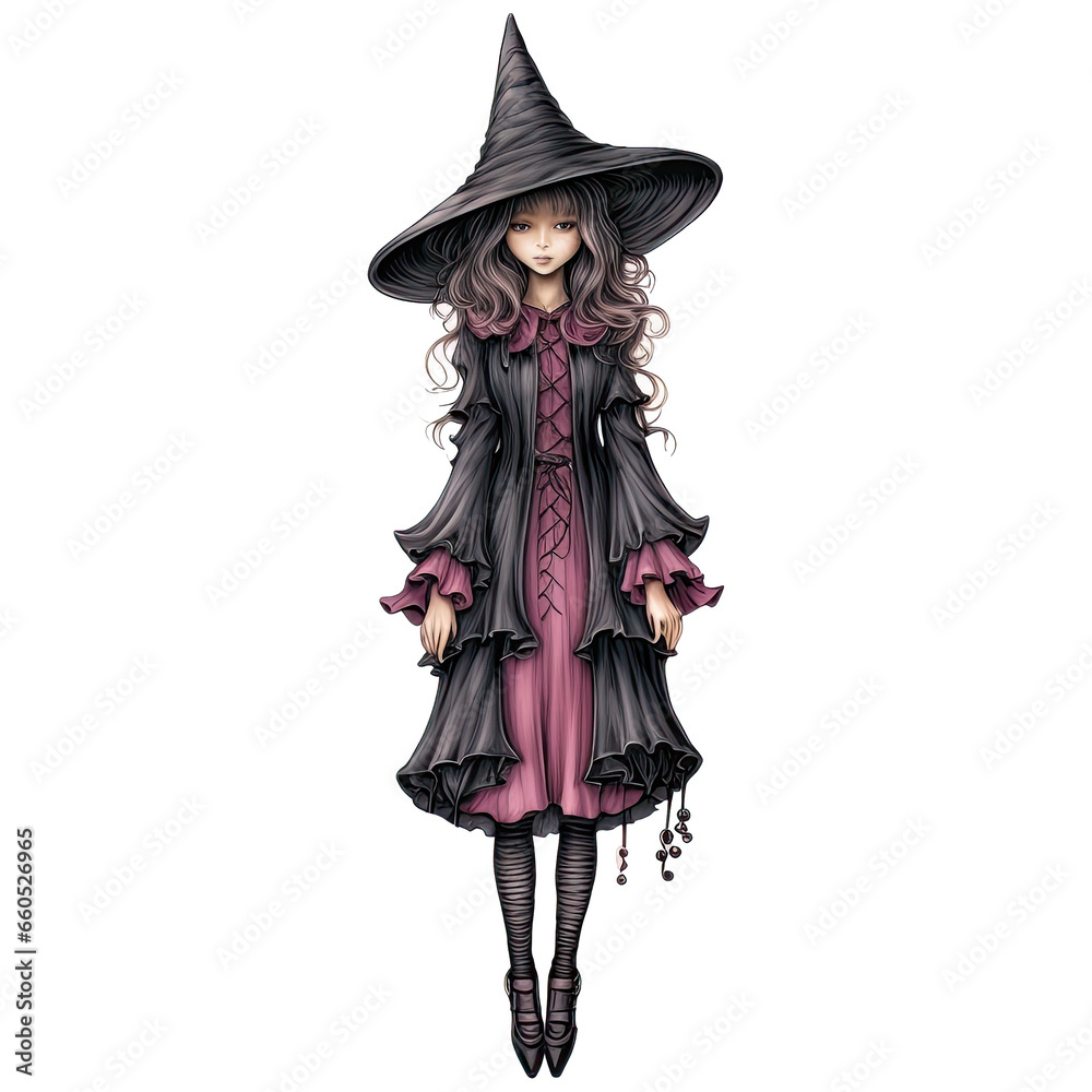 Whimsical Halloween Celebration with a Little Witch and Her Spooky Pals Whimsical Halloween Celebration with a Little Witch and Her Spooky Pals