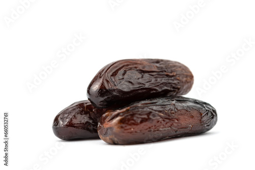 Wallpaper Mural Fresh dried dates nuts isolated on the white background Torontodigital.ca