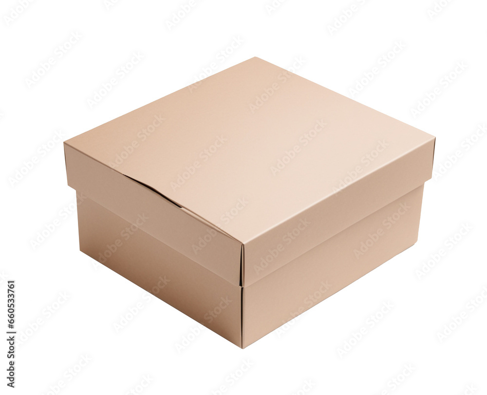 a closed box is an object on a transparent background. Mockup for your packaging design. The subject is isolated in the apg format. Box a closed box is an object on a transparent background. Mockup for your packaging design. The subject is isolated in the apg format. Box