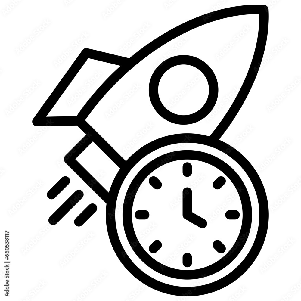 Launch Outline Icon Launch Outline Icon