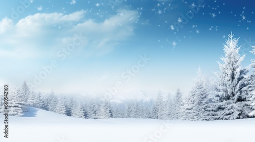 Winter background concept (Copy space)