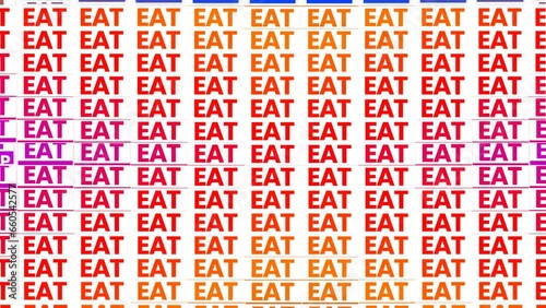 Eat Sleep Rave Repeat Loop Animation
