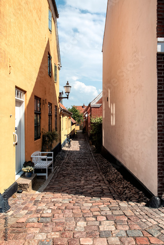 Small Alley with Bench