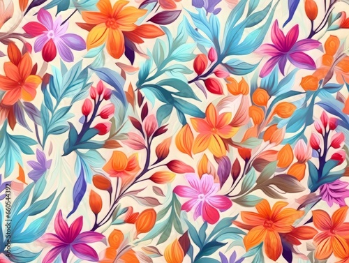 seamless floral background