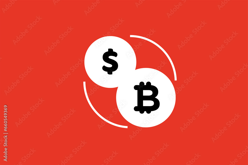 currency exchange illustration. Vector illustration. currency exchange illustration. Vector illustration.