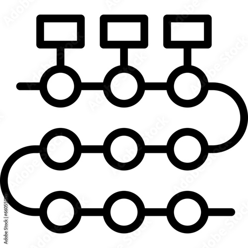 Milestone Outline Icon
