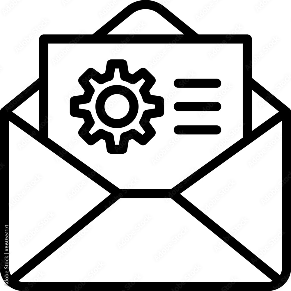 Mailing Outline Icon
