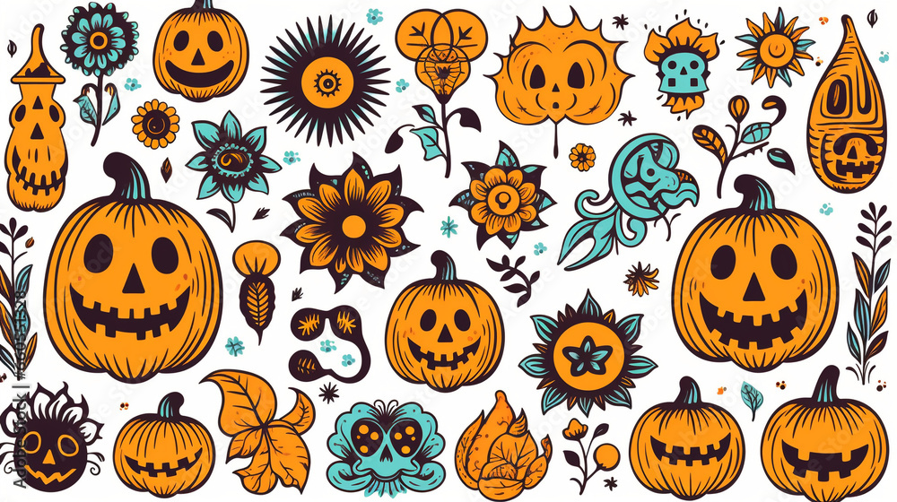 halloween pattern