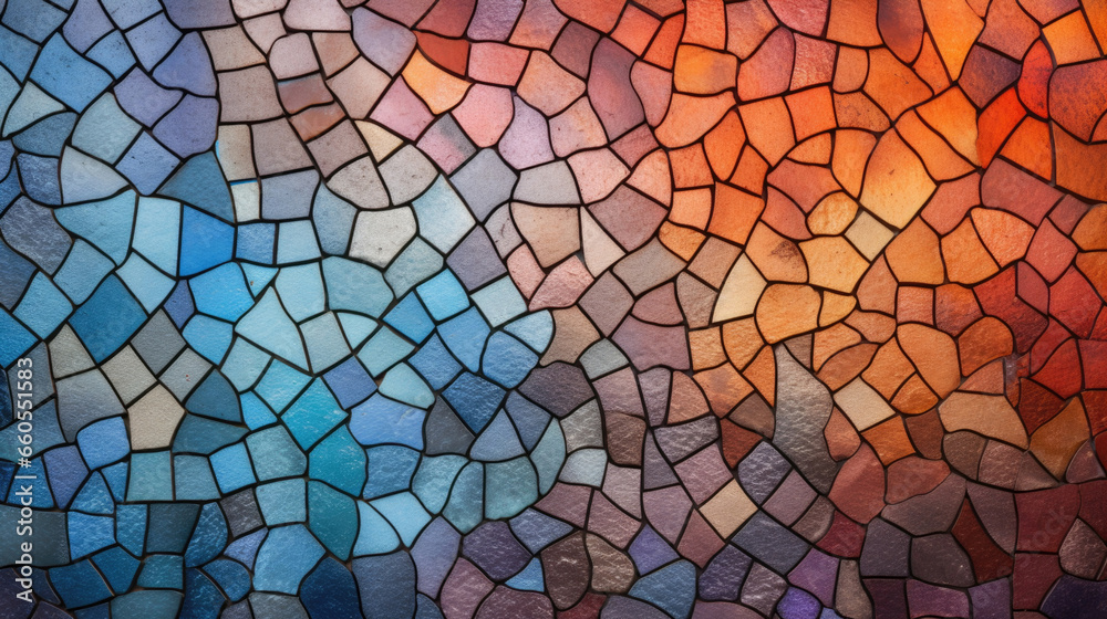 A colorful mosaic HD texture background Highly Detailed - obrazy, fototapety, plakaty 