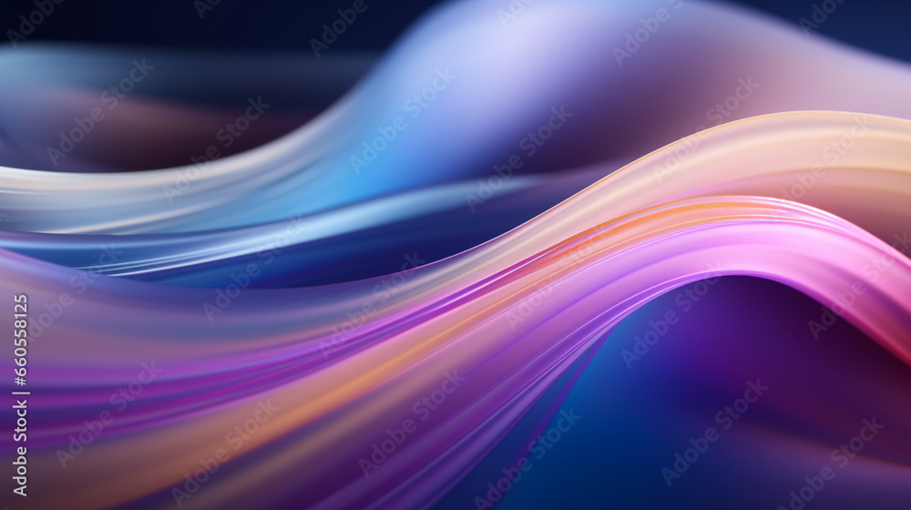 abstract background with waves